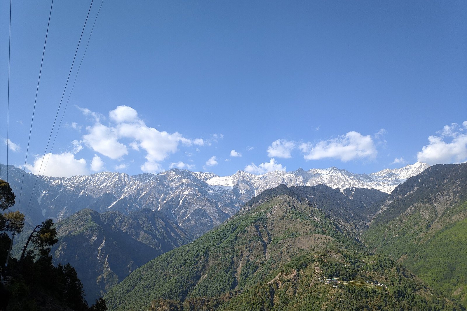 Dhauladhar Range from Naddi viewpoint 2