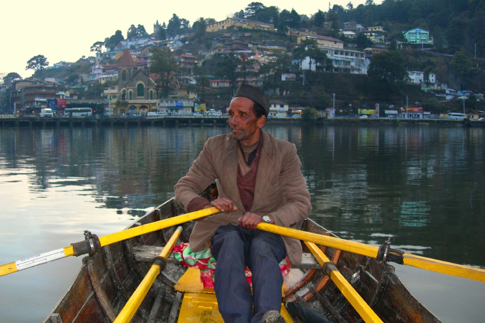 Boat-Man at Naini Lake