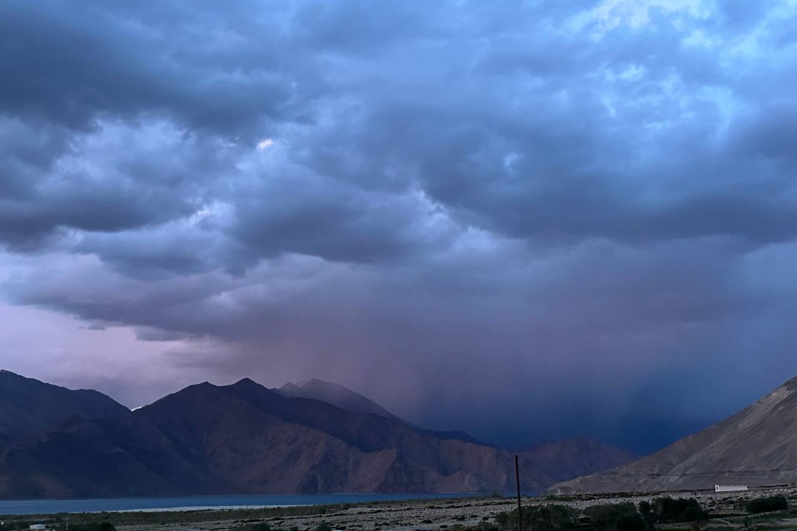 Pangong Lake view