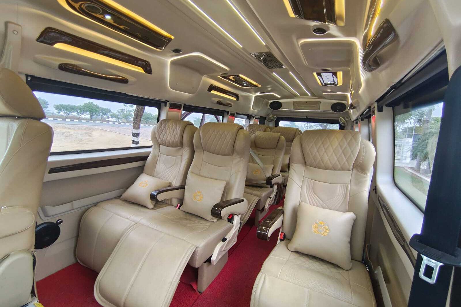 9 Seater Tempo Traveller